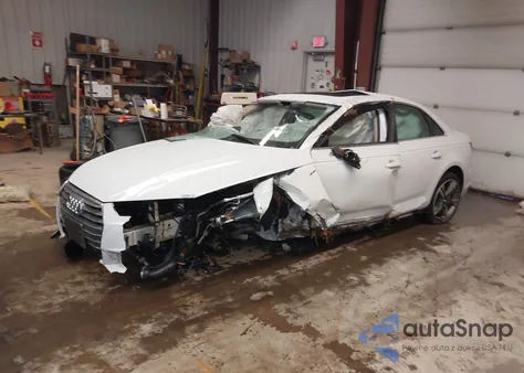 2017 Audi A4 2.0T Premium from USA, damaged, VIN WAUENAF45HN009974